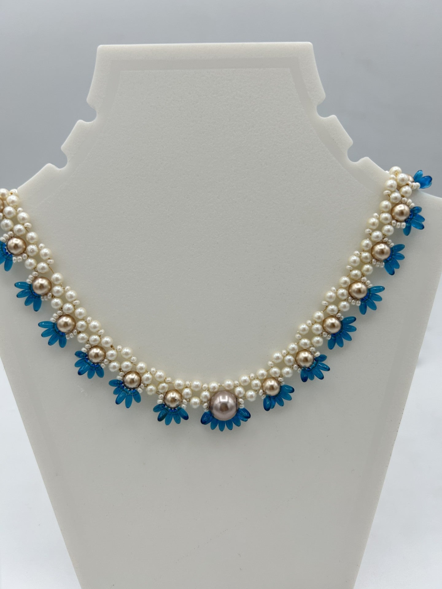 Woven Pearl Choker