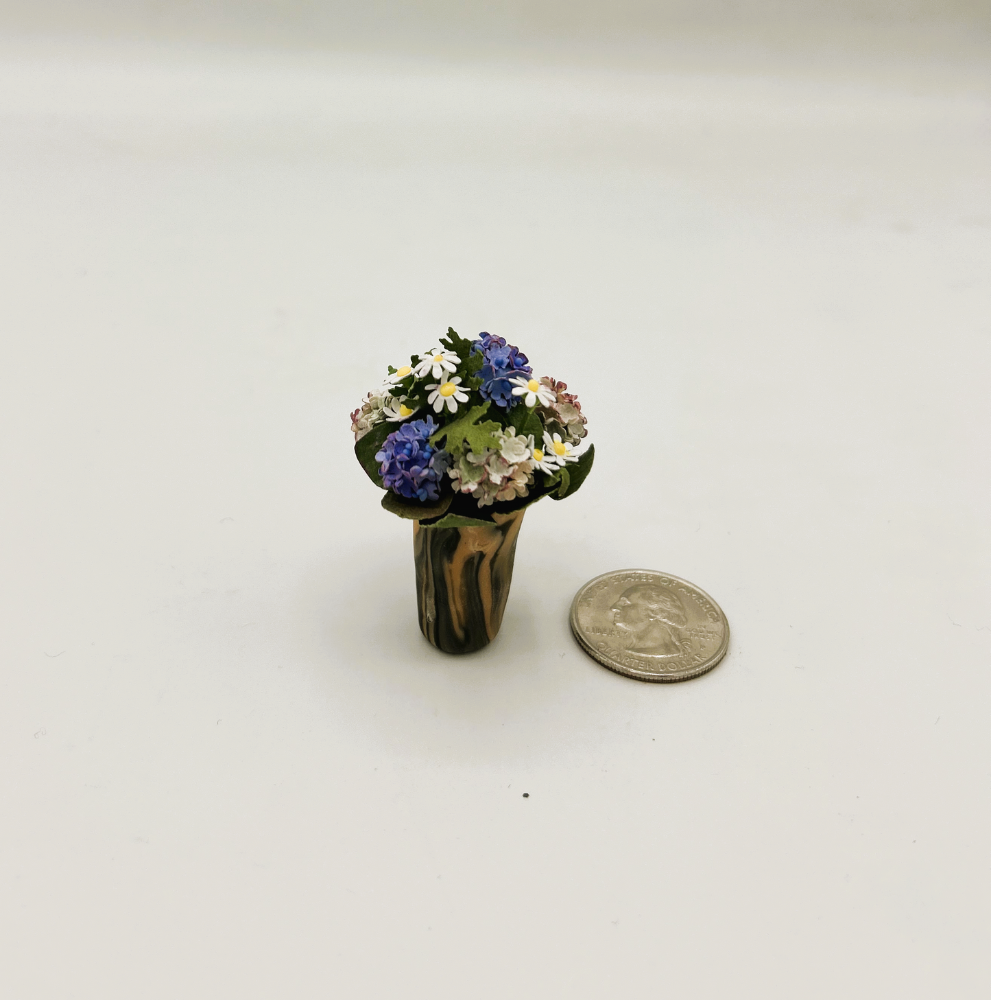 Aristocratic Attic Floral Arrangement