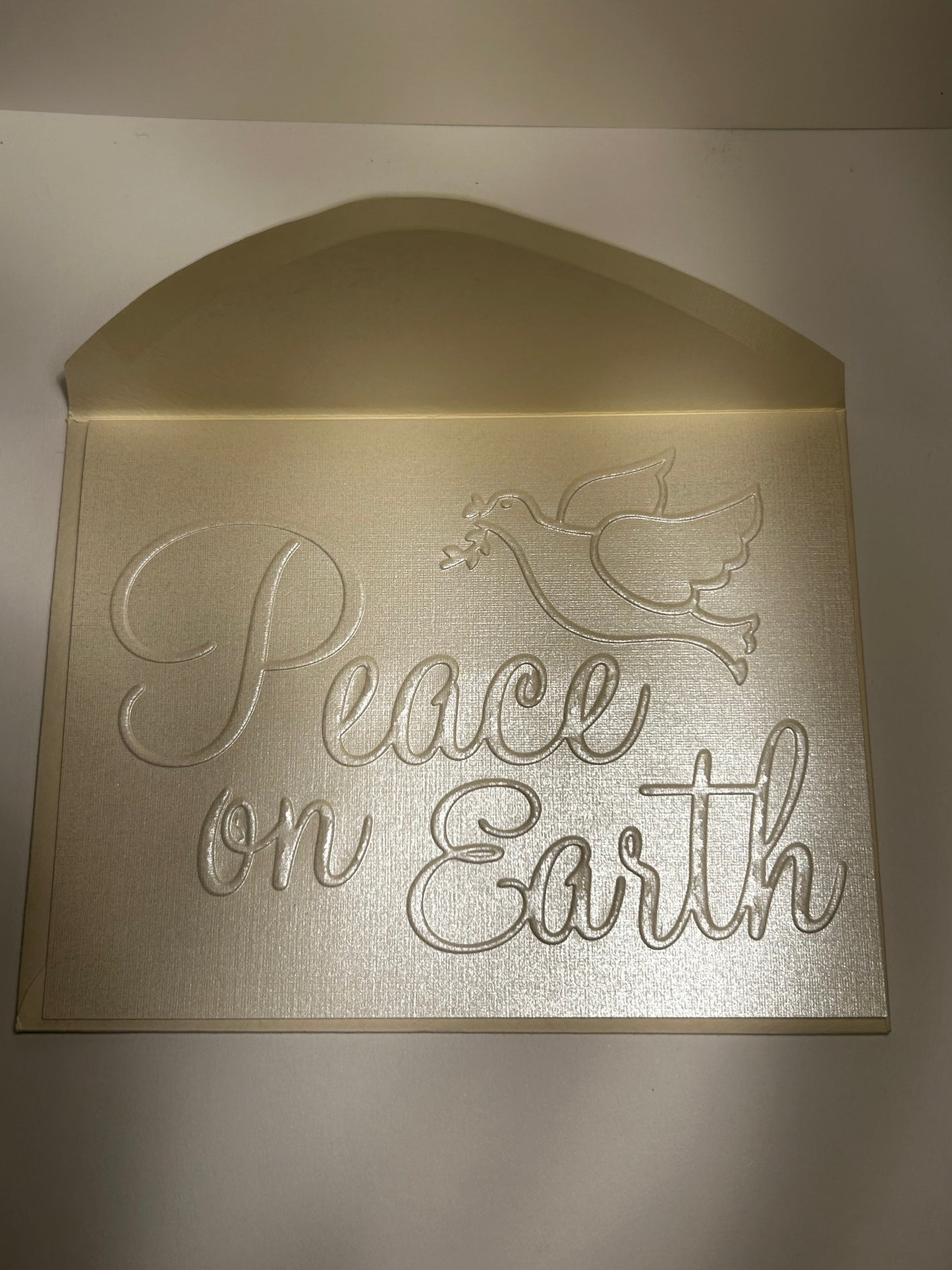 Embossed Holiday Card