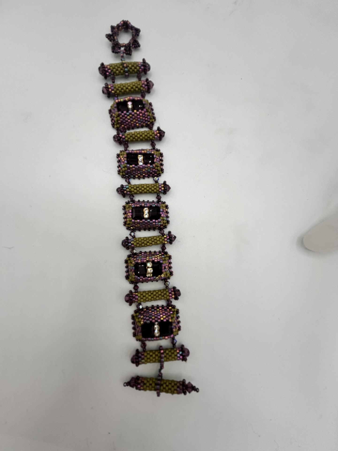 Peyote Cube Bracelet