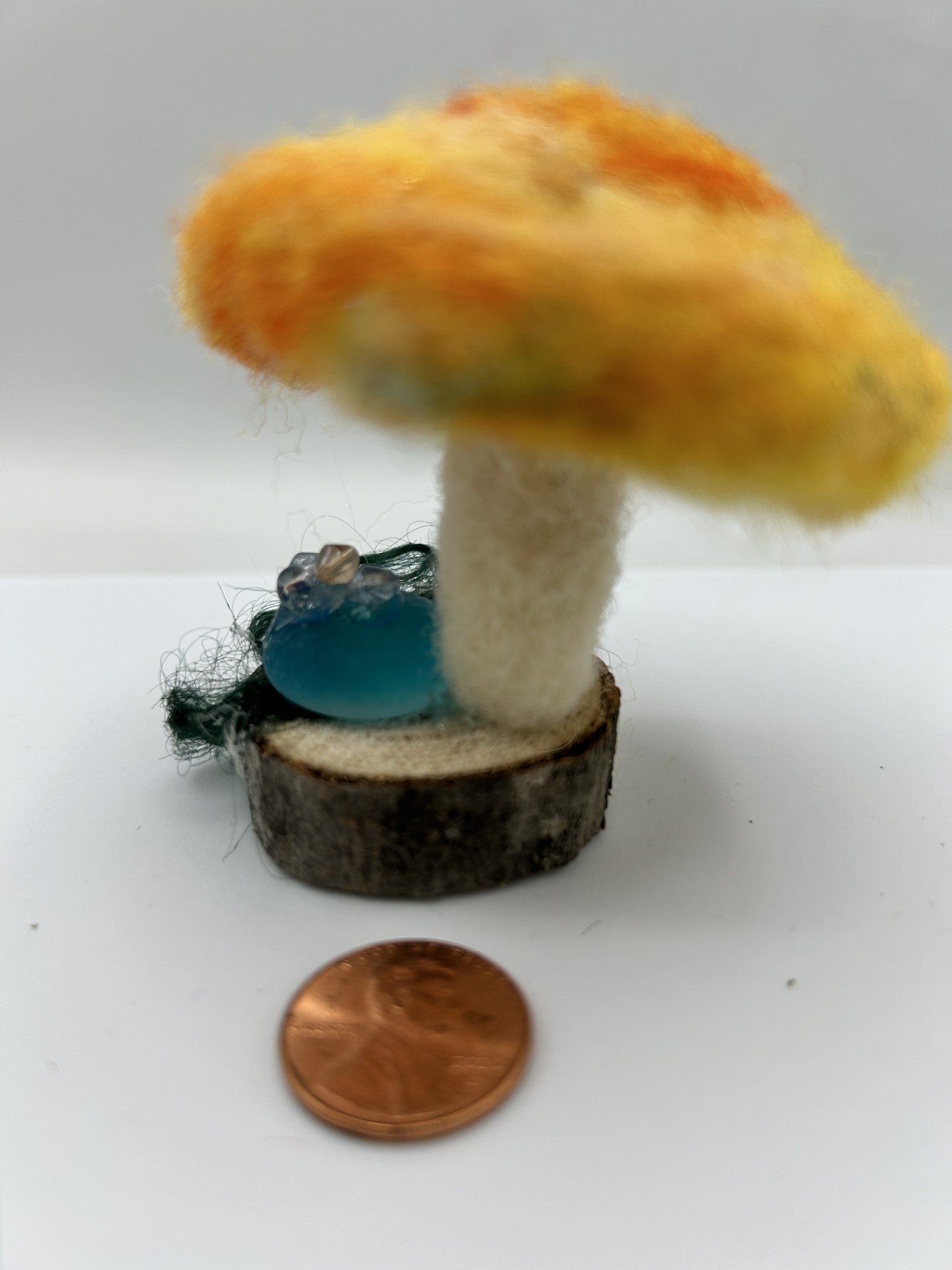 Felted mushroom