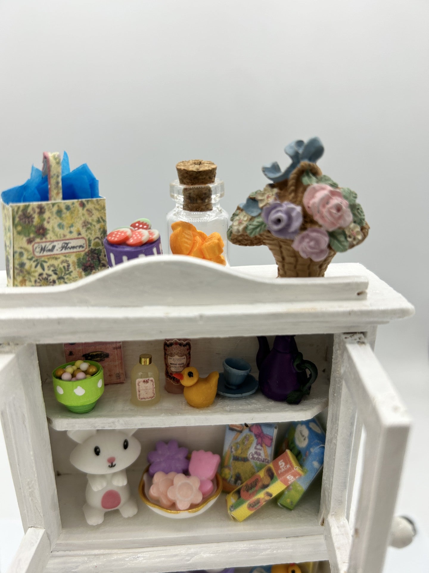 Miniature Easter Cabinet