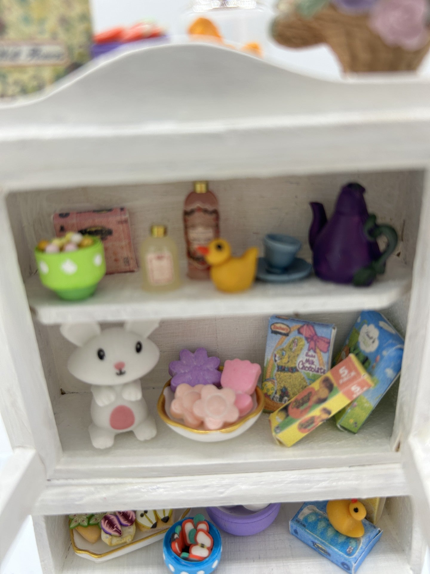 Miniature Easter Cabinet