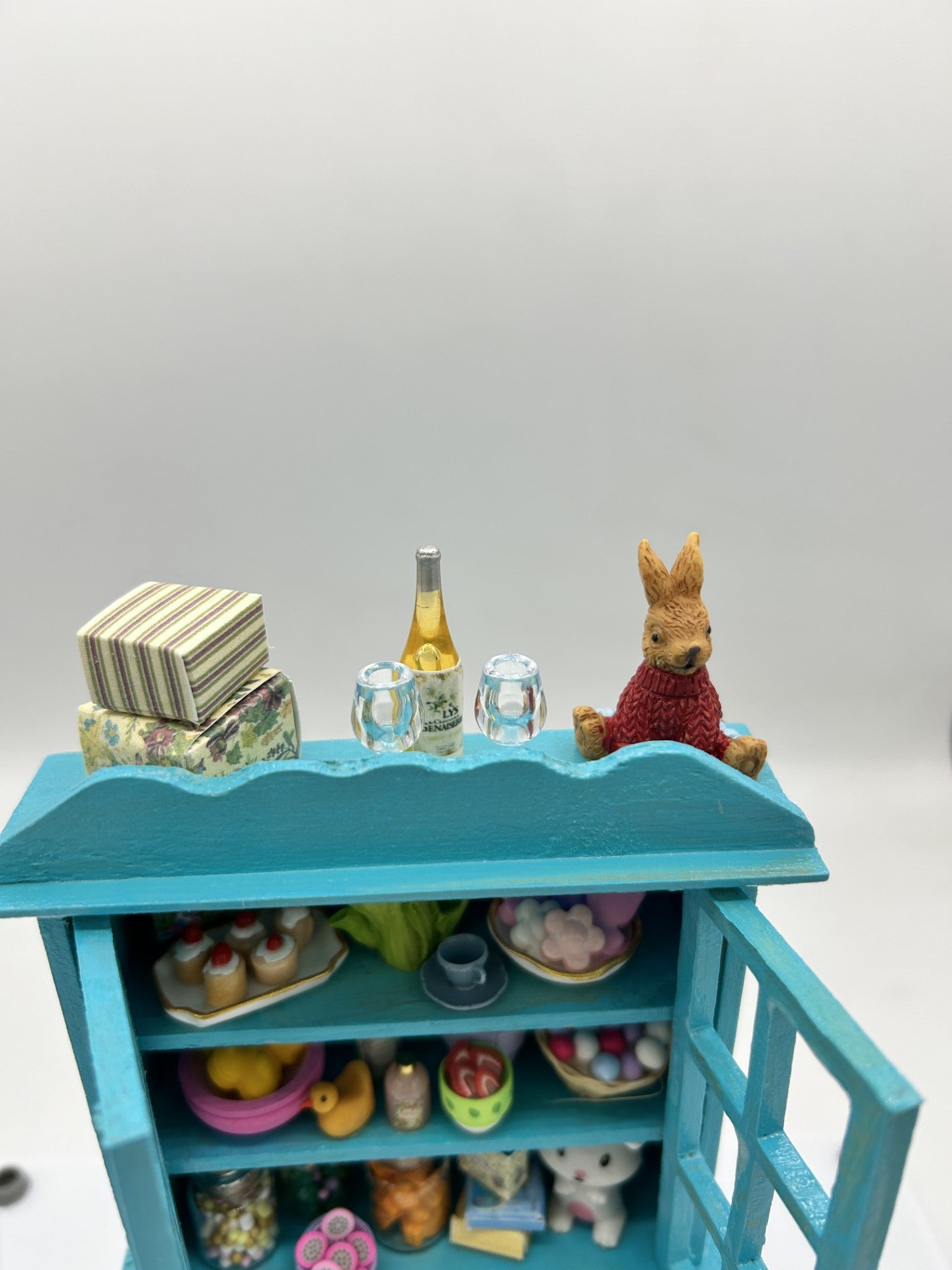 Miniature Easter Cabinet