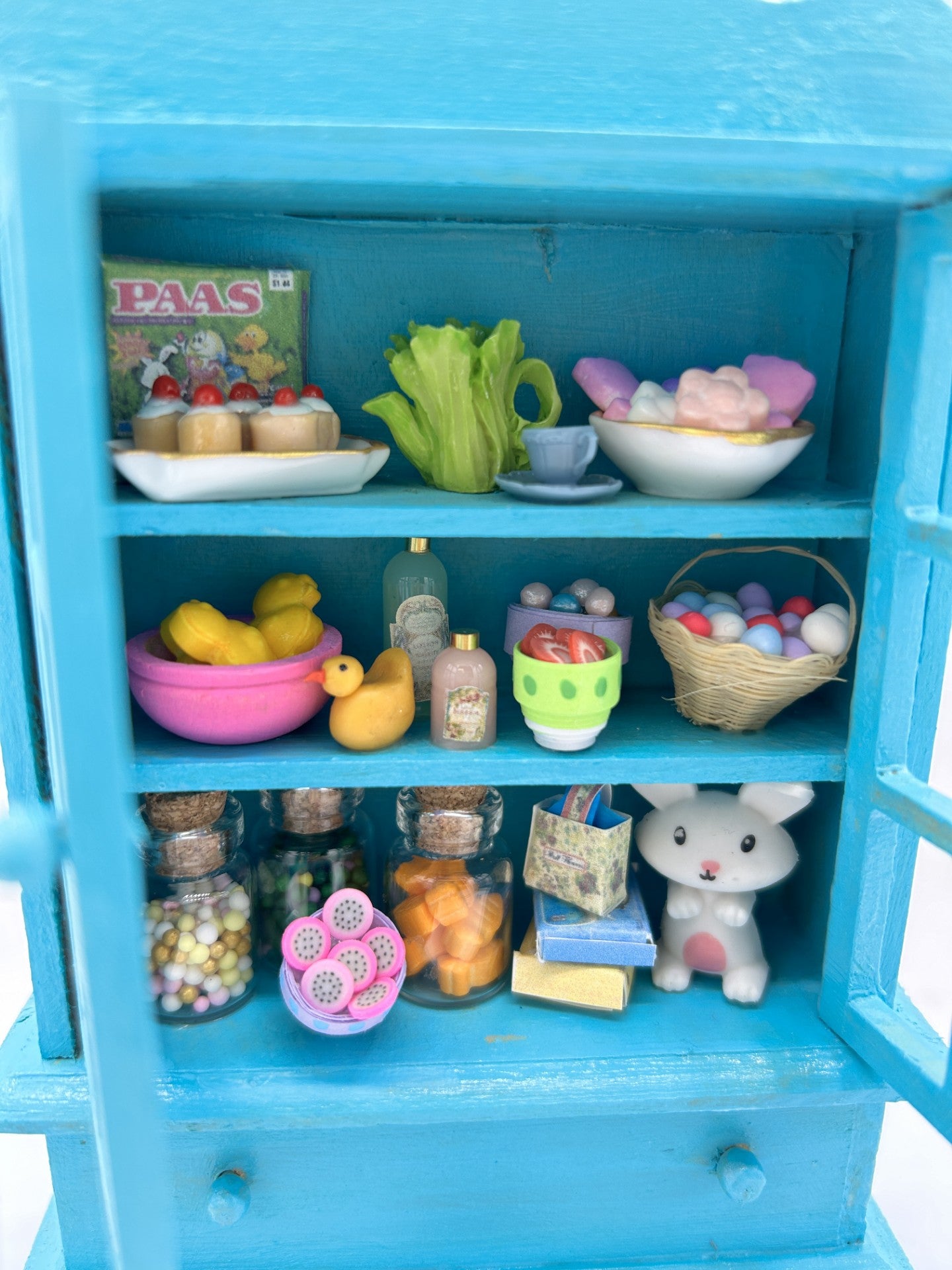 Miniature Easter Cabinet