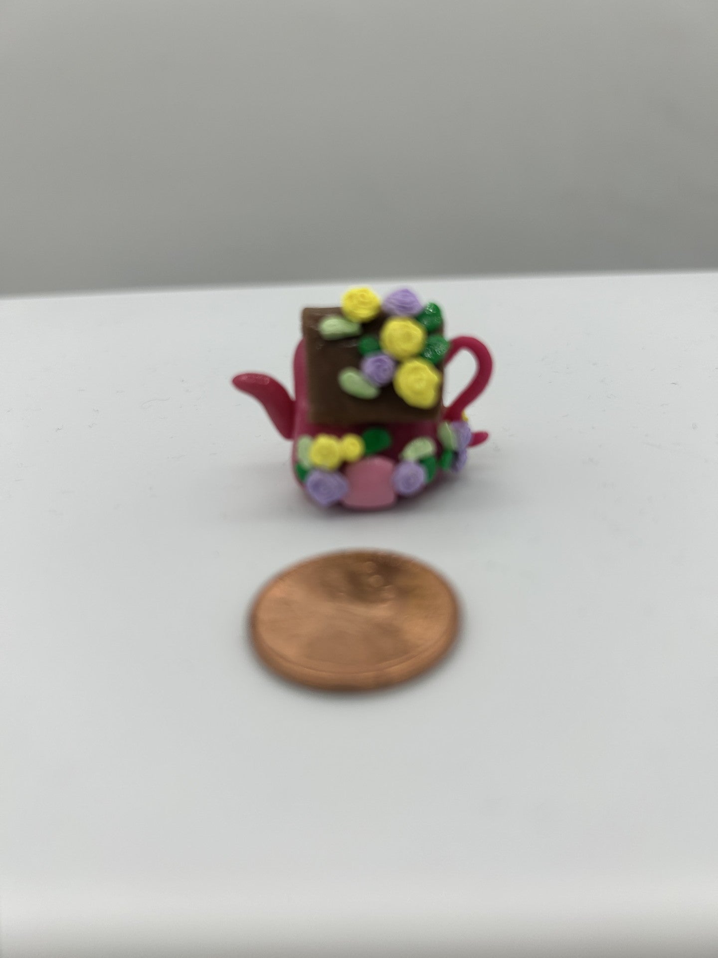 Miniature House Tea Pot