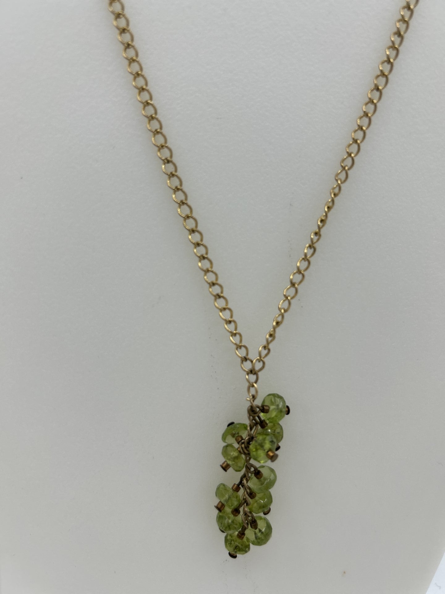 Peridot necklace