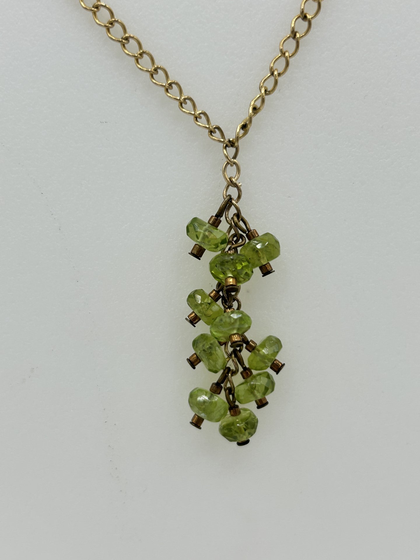 Peridot necklace