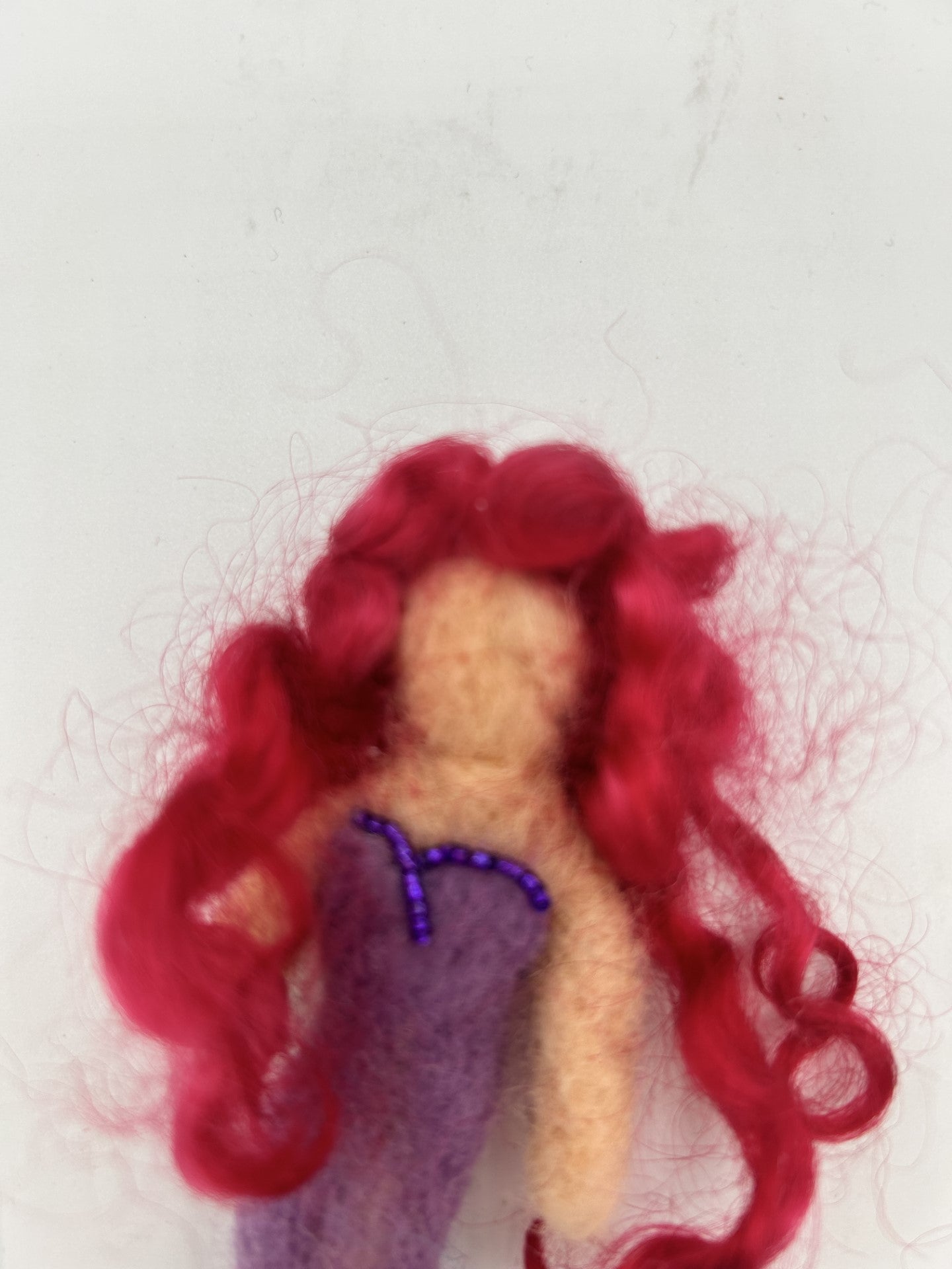 Felted Mermaid Pin
