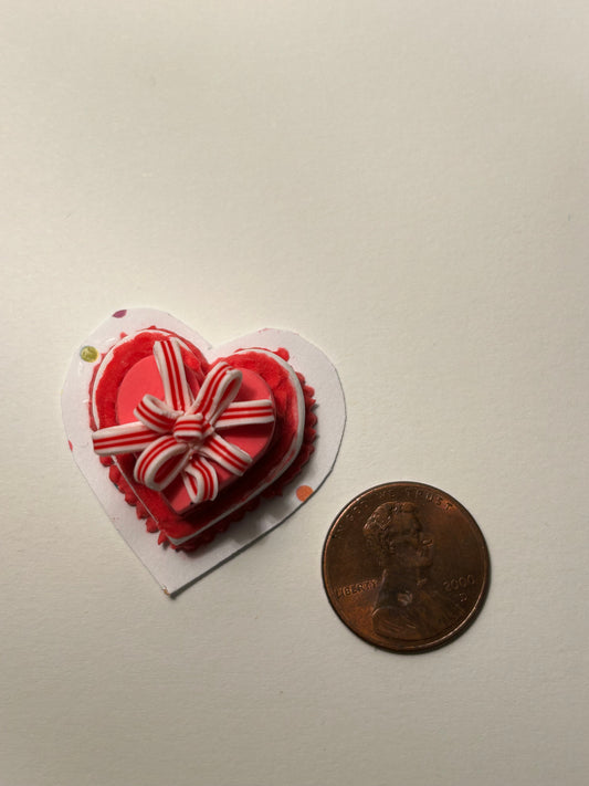 Miniature Heart-shaped cake