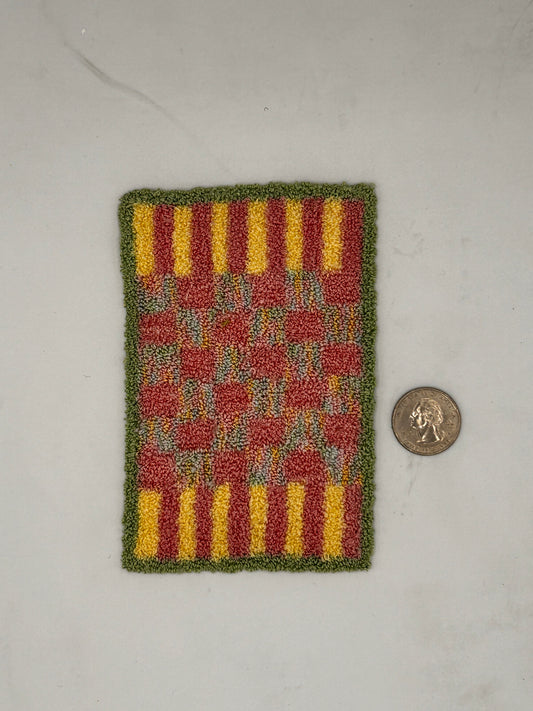 Miniature Punchneedle Rug