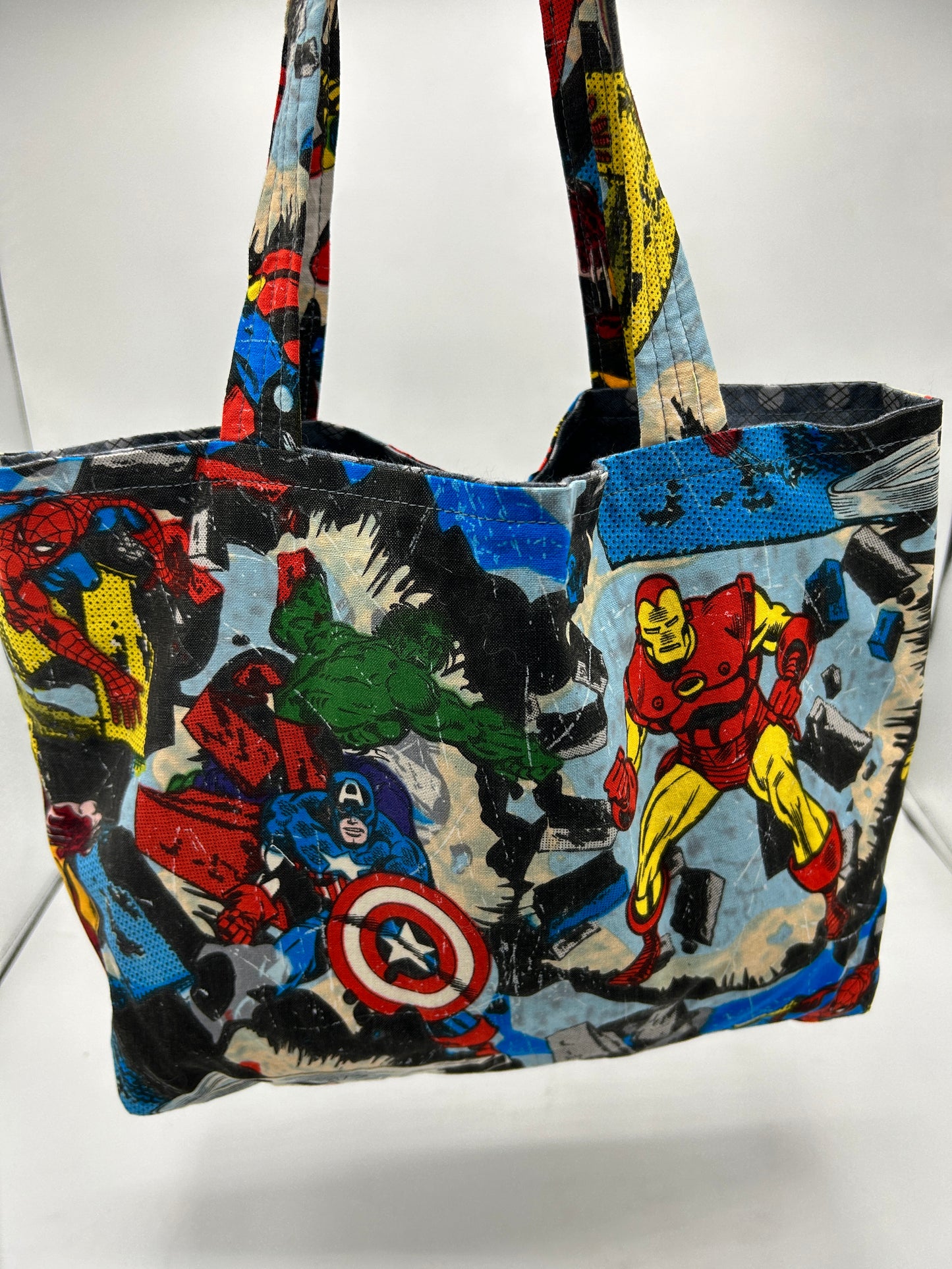 Super Hero Fabric Tote