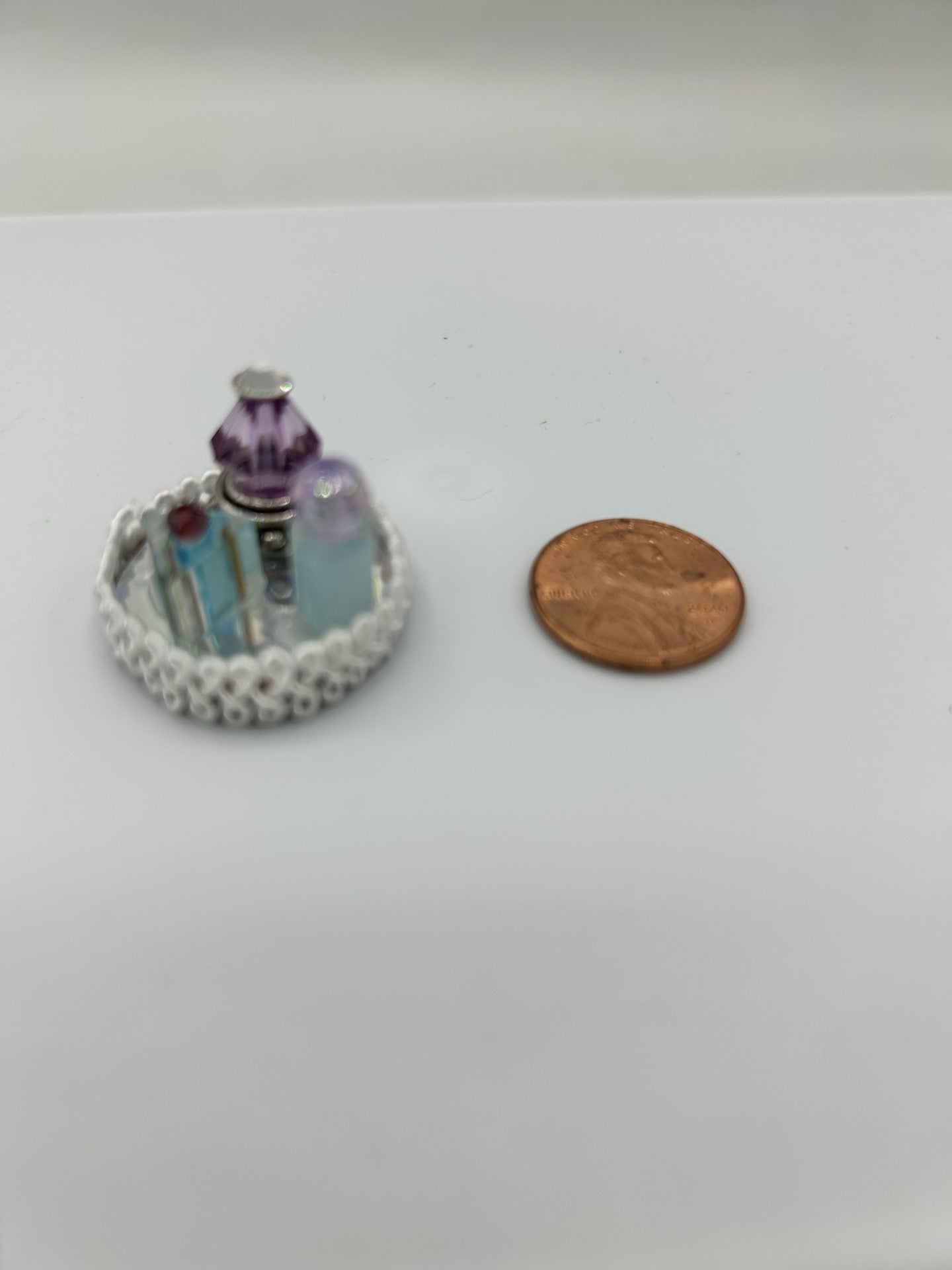 Miniature Perfume Bottle Tray