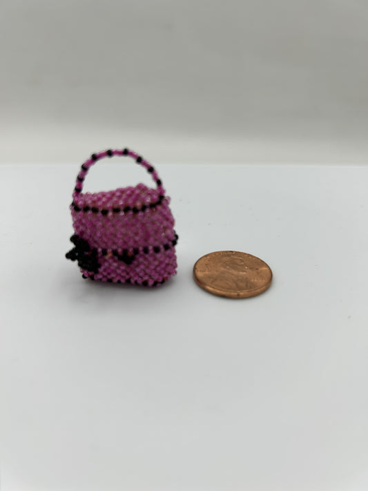 Miniature Beaded Purse