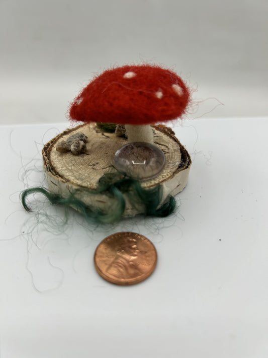 Felted Mushroom