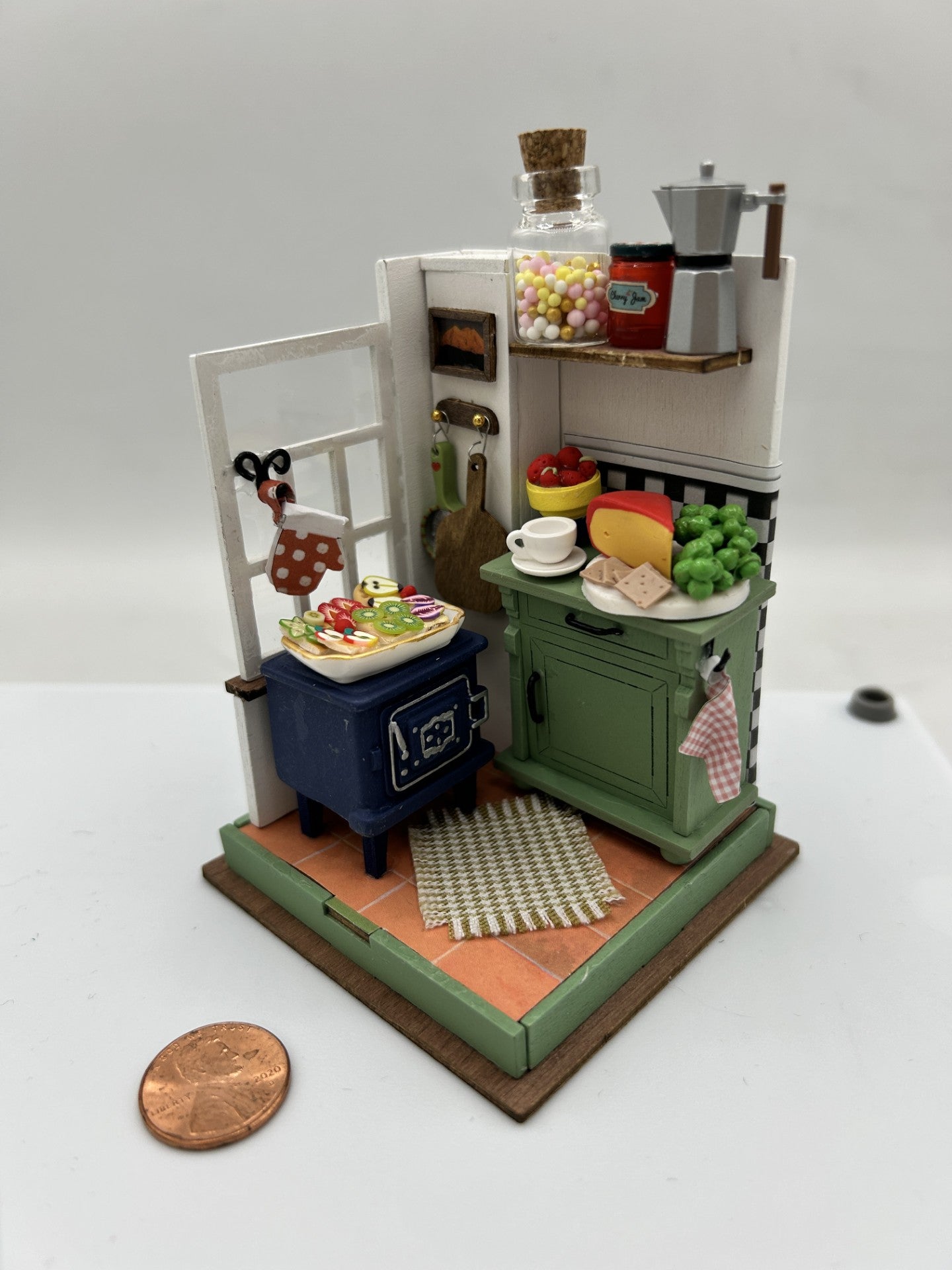 Miniature Kitchen Scene