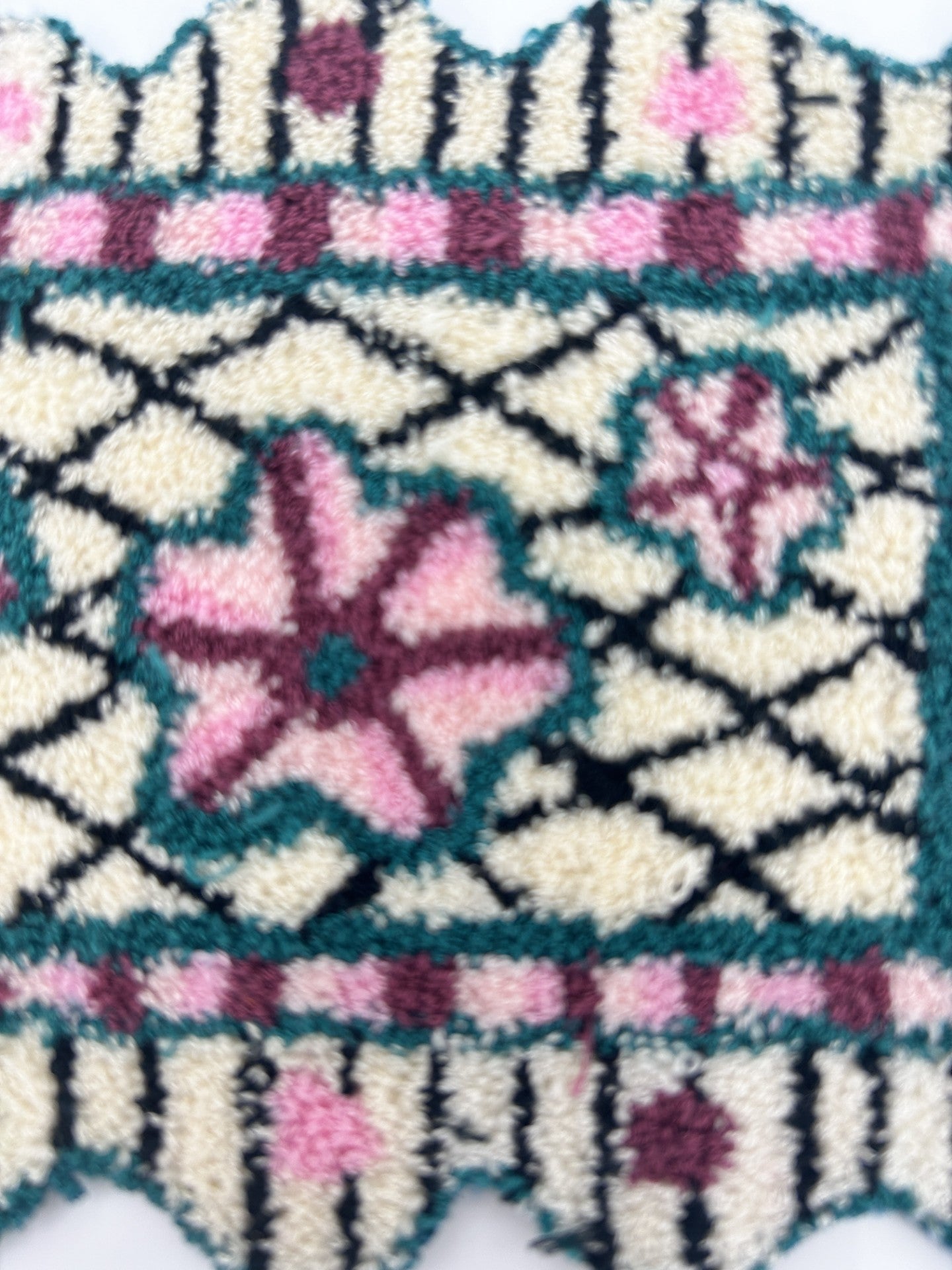 Miniature Punch Needle Rug