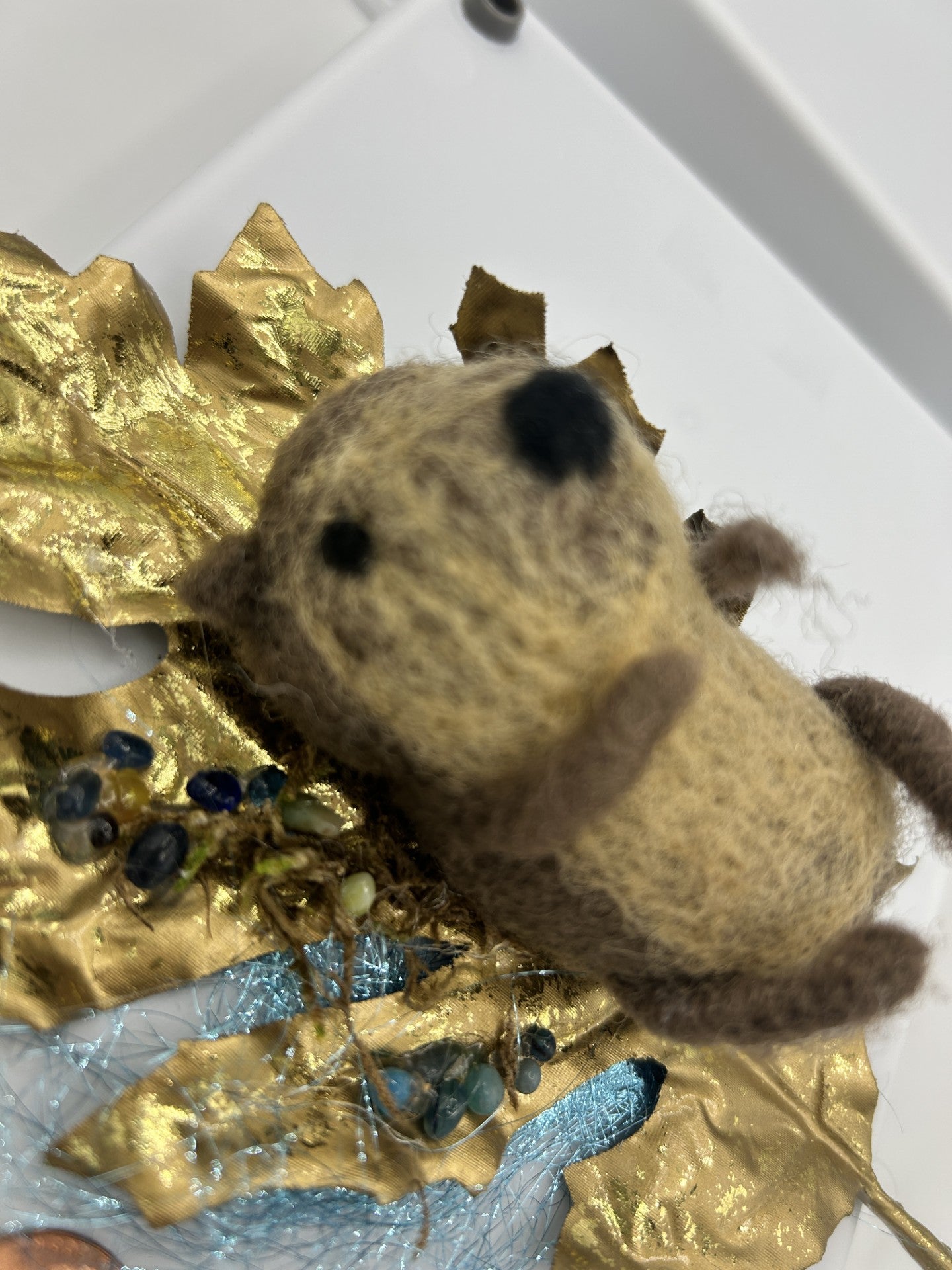 Felted Otter