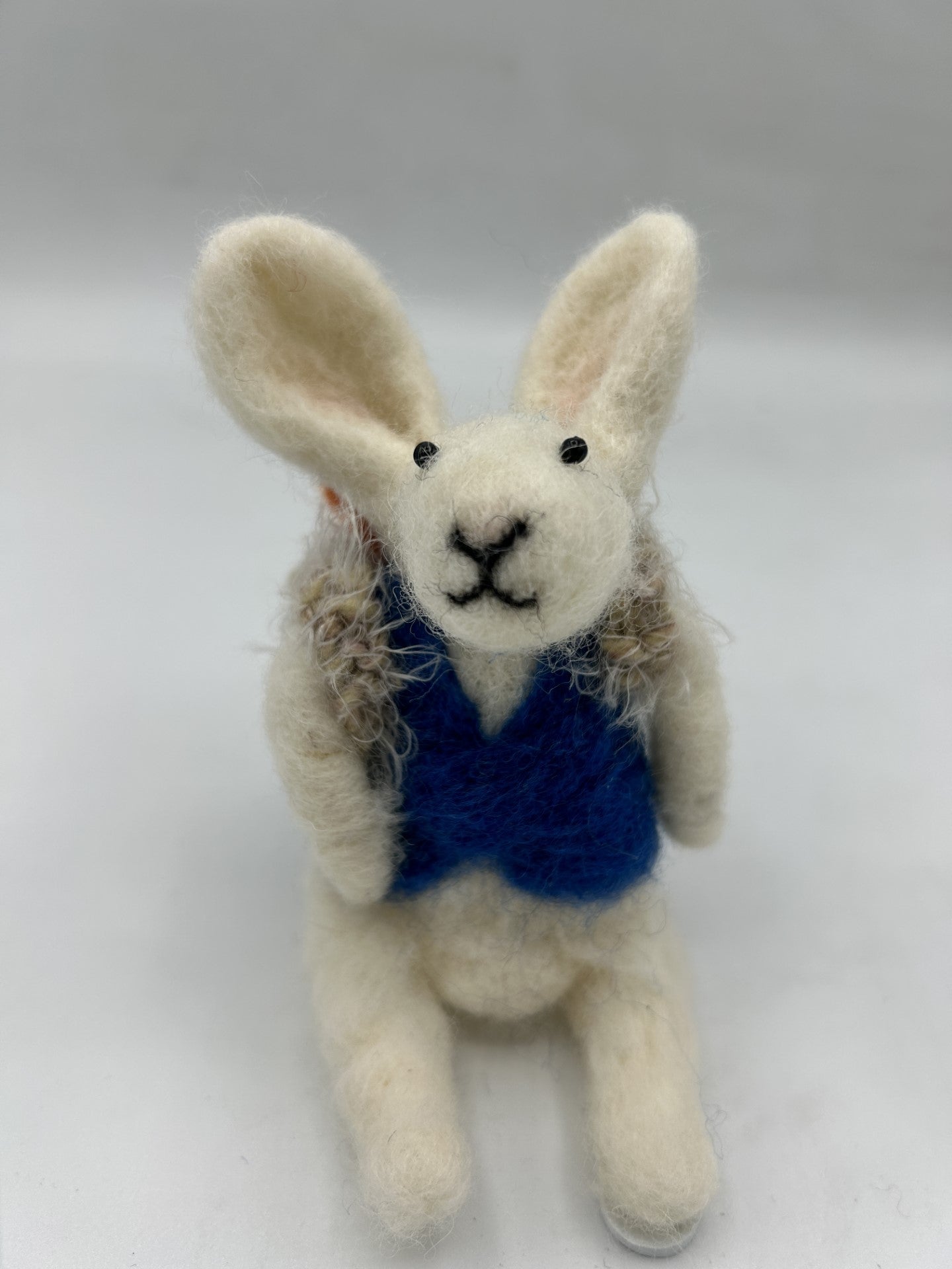 Felted Bunny with Backpack