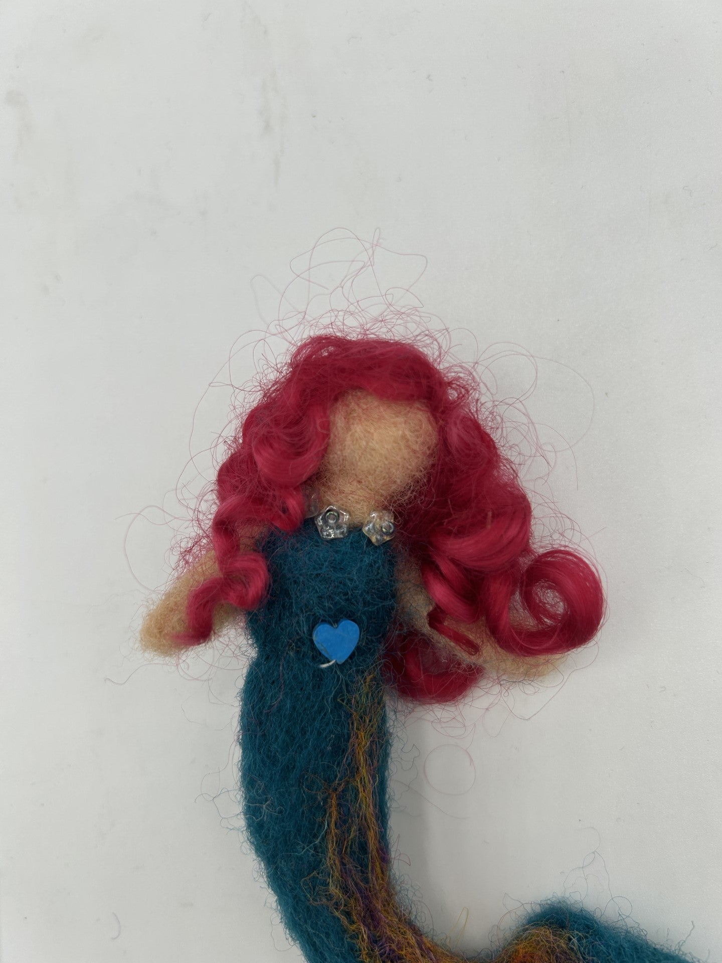 Felted Mermaid Pin