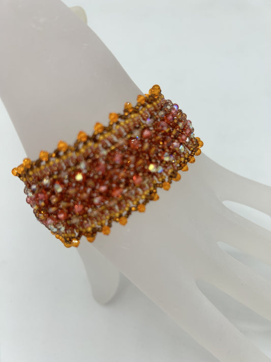 Swarovski crystal embellished bracelet