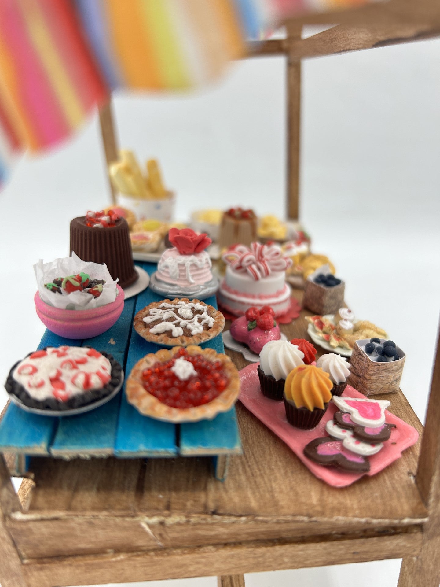 Miniature Pastry Stall