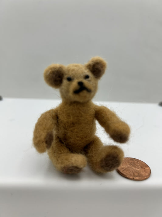 Felted Teddy Bear